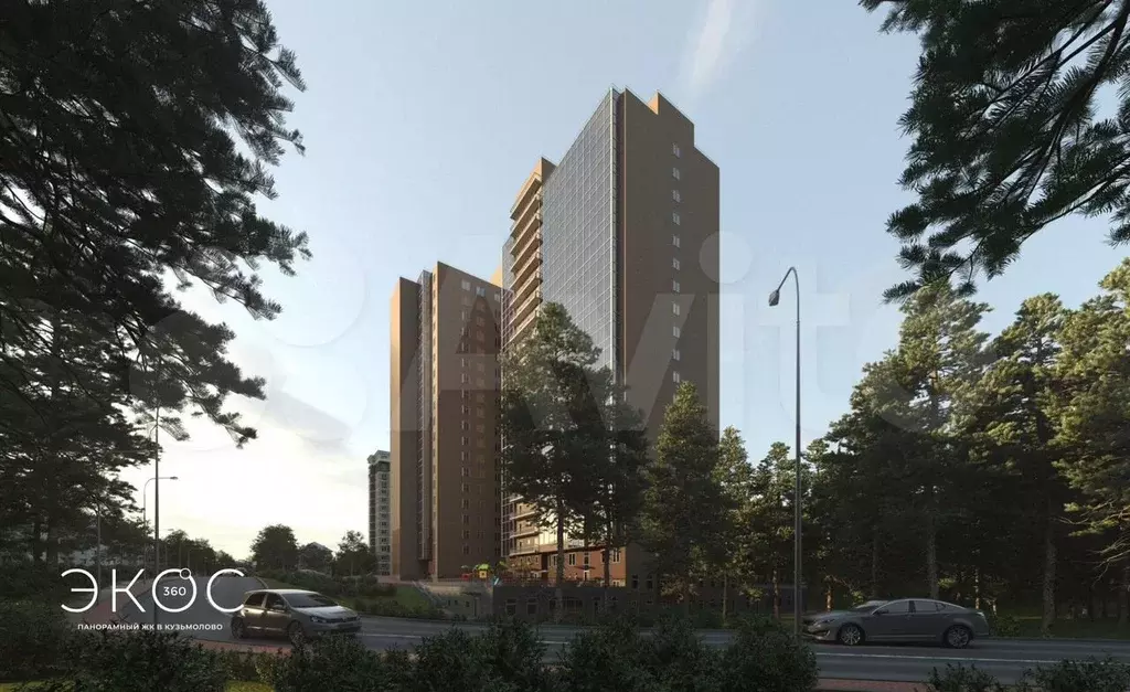 Квартира-студия, 27,7 м, 8/21 эт. - Фото 0