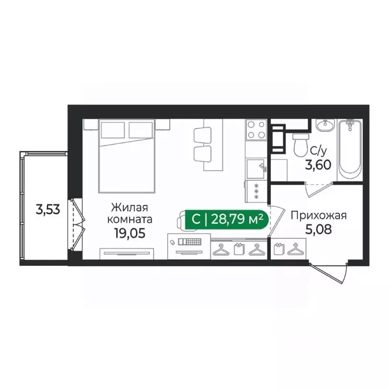 Студия Ленинградская область, Сертолово Всеволожский район, Сертолово ... - Фото 1