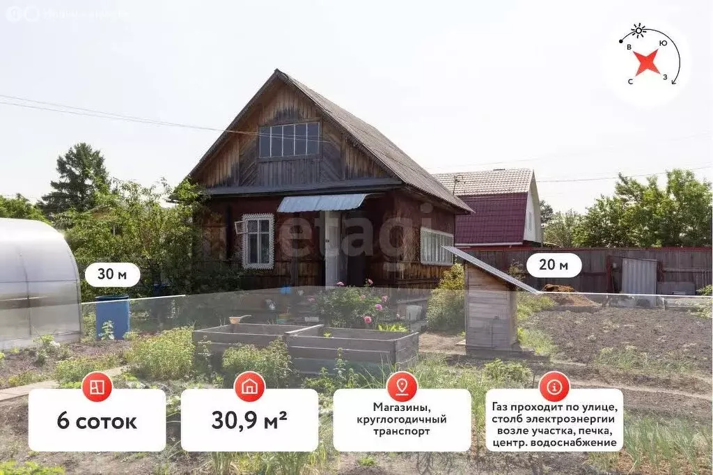 Дом в Тюмень, садоводческое некоммерческое товарищество собственников ... - Фото 0