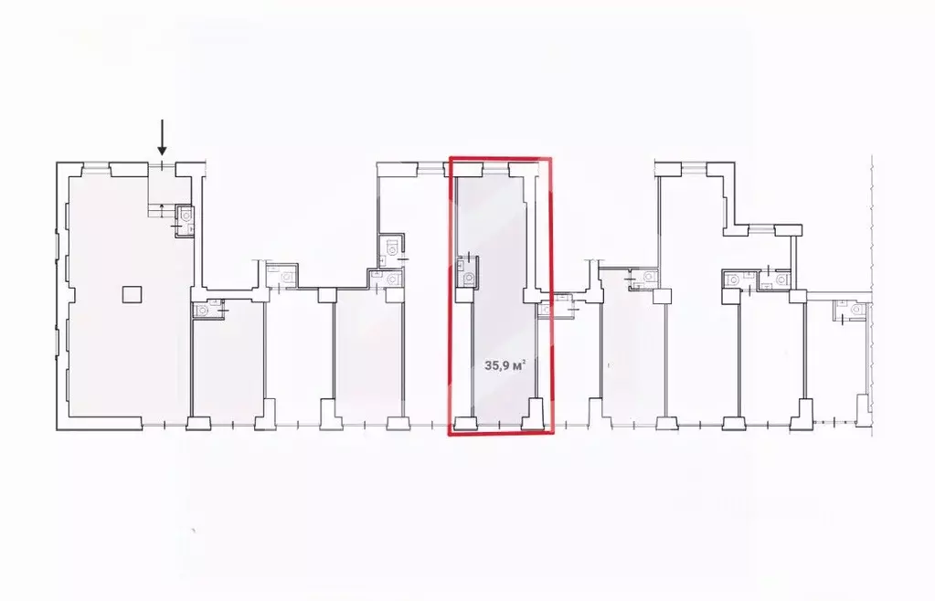 Помещение свободного назначения в Москва ул. Дмитрия Ульянова, 10/1К1 ... - Фото 2