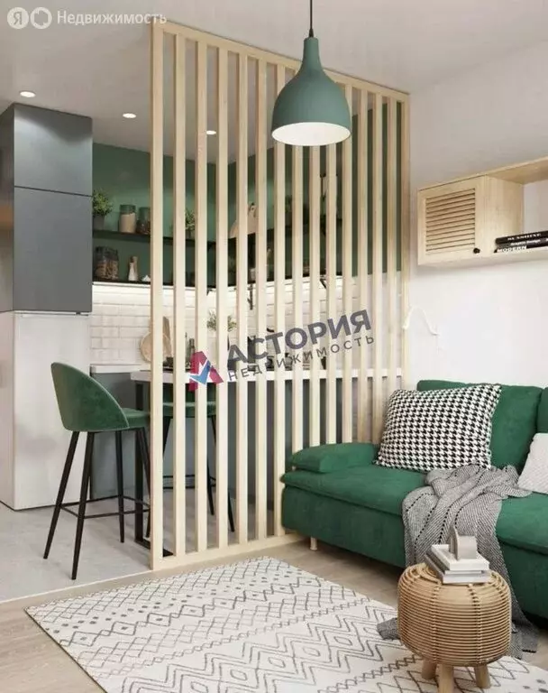 1-комнатная квартира: Тула, Октябрьская улица, 217к3 (45.1 м) - Фото 2