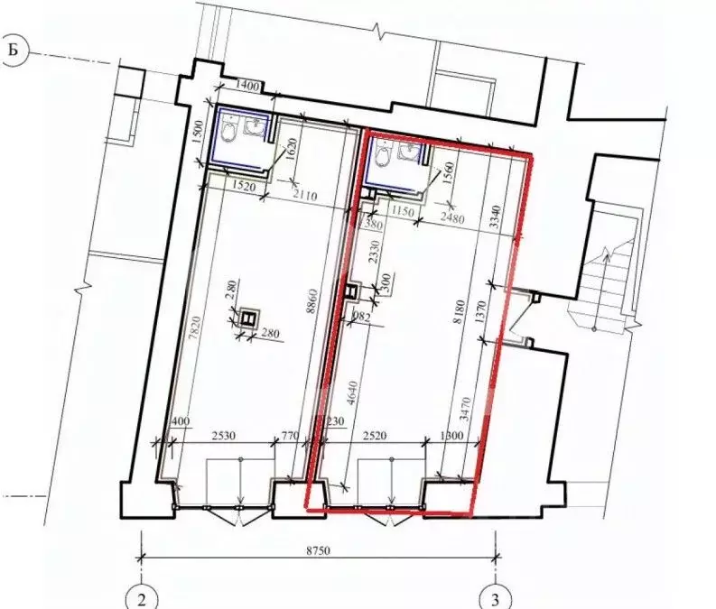 Торговая площадь в Москва ул. Фридриха Энгельса, 23С3 (33 м) - Фото 2