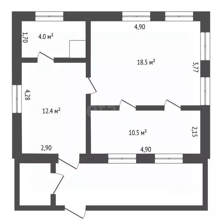 Дом в Амурская область, Благовещенск ул. Шимановского, 120 (45 м) - Фото 2