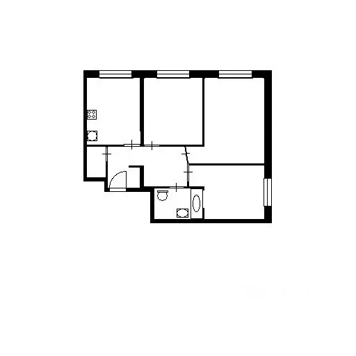 3-к кв. Московская область, Мытищи ул. Мира, 37 (72.5 м) - Фото 1