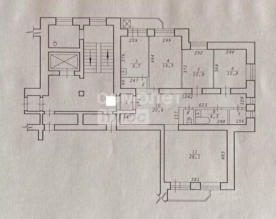 4-к кв. Новосибирская область, Новосибирск Академгородок мкр, ул. ... - Фото 1