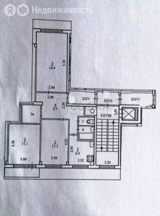 3-комнатная квартира: Архангельск, улица Победы, 116к2 (60.9 м) - Фото 0