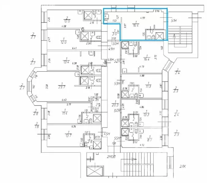 Квартира-студия: Санкт-Петербург, Приморский проспект, 6 (19.2 м) - Фото 2