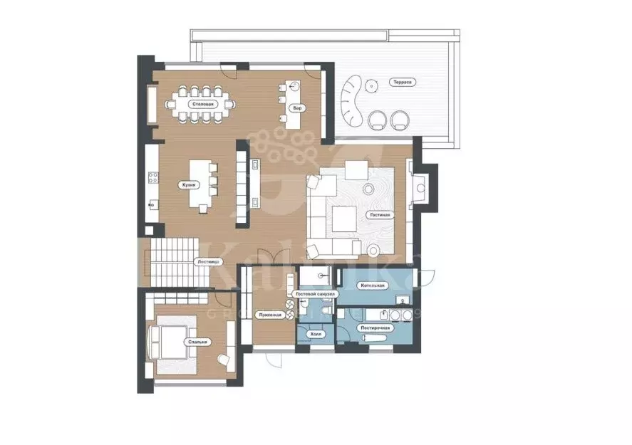 Дом в деревня Маслово, КП Маслово-2 (380 м) - Фото 1