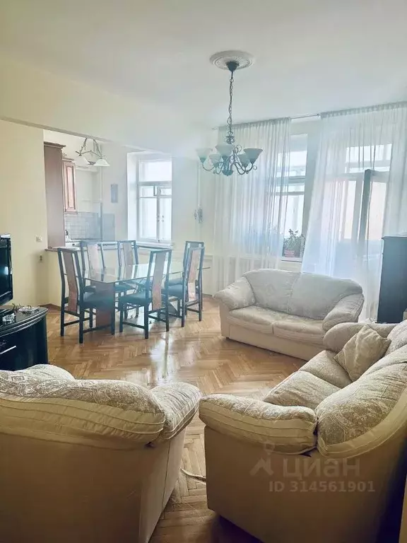 3-к кв. Москва ул. Острякова, 6 (87.0 м) - Фото 0