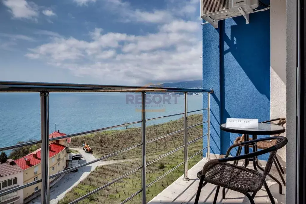 Студия Крым, Ялта муниципальный округ, Отрадное пгт спуск Морской, 3 ... - Фото 1