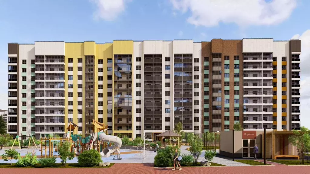 3-к. квартира, 69,8 м, 6/10 эт. - Фото 1