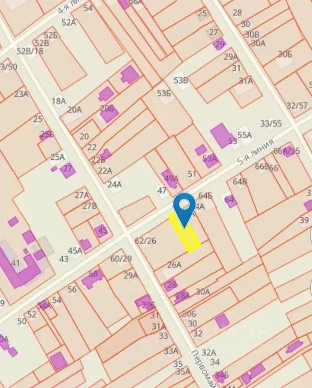 Участок в Ростовская область, Мясниковский район, с. Чалтырь ул. 5-я ... - Фото 2