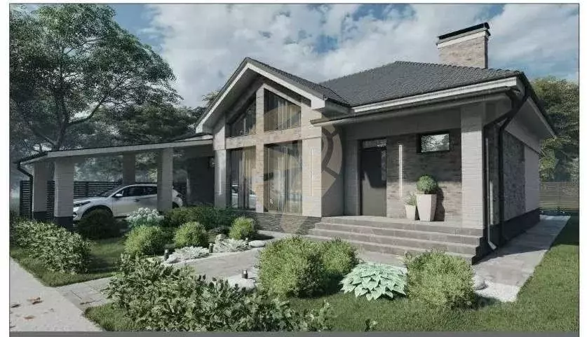 Дом в Белгородская область, Старооскольский городской округ, с. Озерки ... - Фото 1