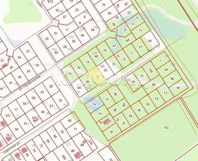 Участок в Брянская область, Брянск ул. Профсоюзов (11.0 сот.) - Фото 2