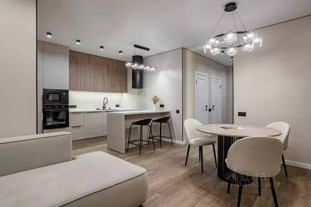 3-к кв. Краснодарский край, Краснодар ул. Ивана Беличенко, 86к1 (79.2 ... - Фото 1