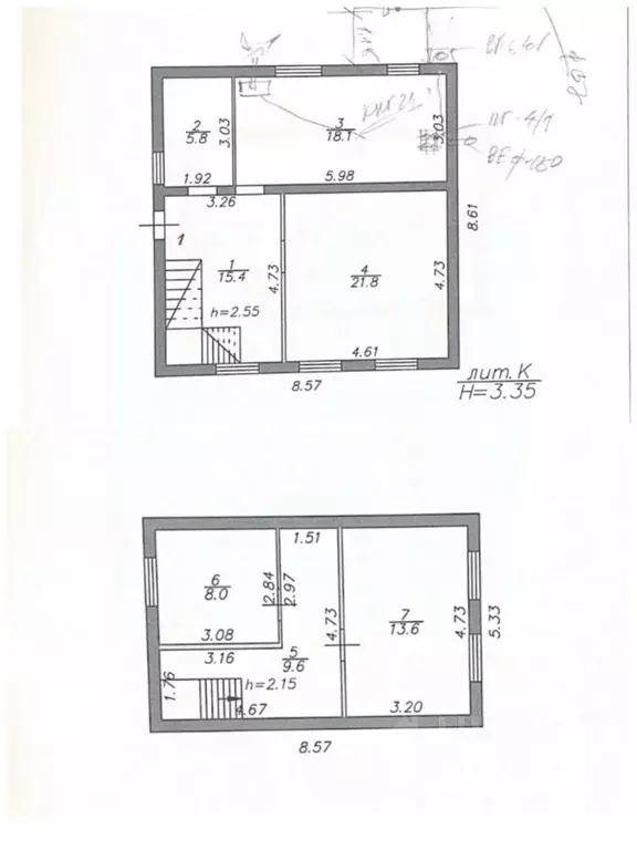 Дом в Астраханская область, Астрахань пер. 2-й Лемисова, 3 (92 м) - Фото 1
