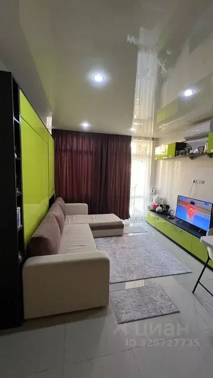 Студия Краснодарский край, Сочи Бакинская ул., 9/1 (29.4 м) - Фото 1