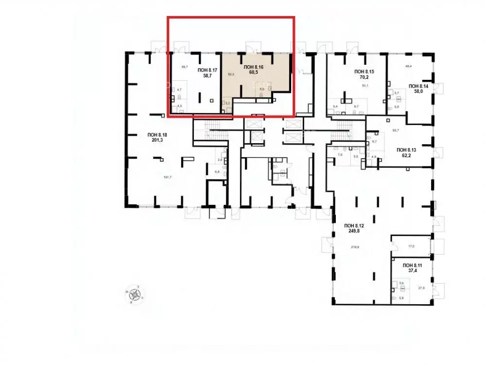 Торговая площадь в Москва 1-й Измайловский жилой комплекс, к4 (119 м) - Фото 2