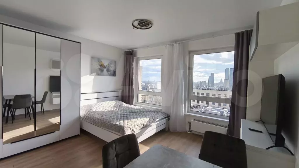 Квартира-студия, 25,5 м, 28/33 эт. - Фото 0