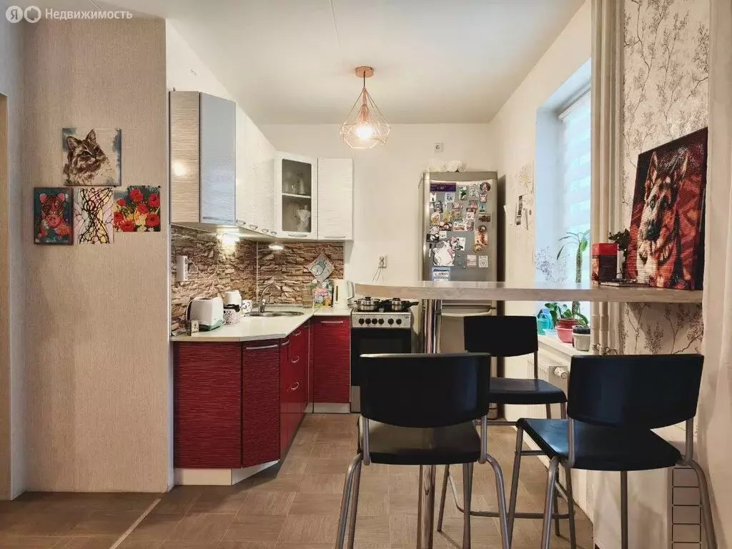 Квартира-студия: Петрозаводск, Скандинавский проезд, 9 (35.9 м) - Фото 1