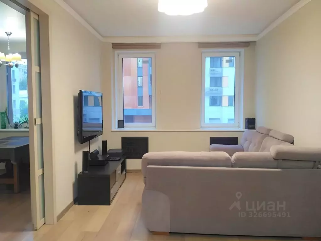 3-к кв. Москва ул. Пресненский Вал, 14к4 (80.0 м) - Фото 2