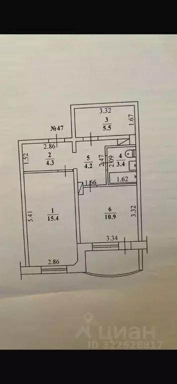 1-к кв. Саха (Якутия), Якутск ул. Бестужева-Марлинского, 3 (46.0 м) - Фото 0