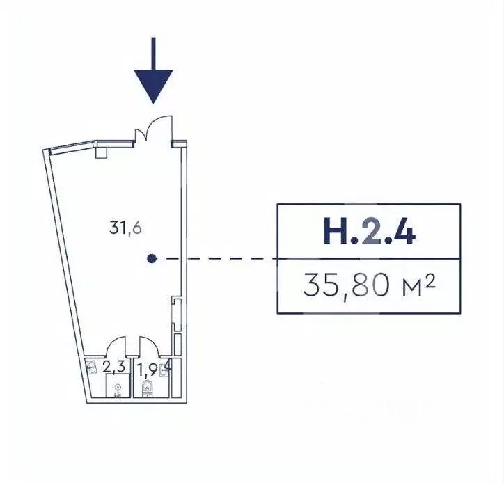 Торговая площадь в Москва просп. Мира, 222 (36 м) - Фото 2