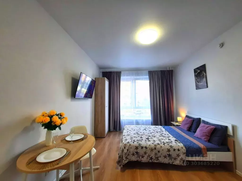 1-к кв. Московская область, Люберцы ул. Летчика Ларюшина, 4к2 (22.0 м) - Фото 0