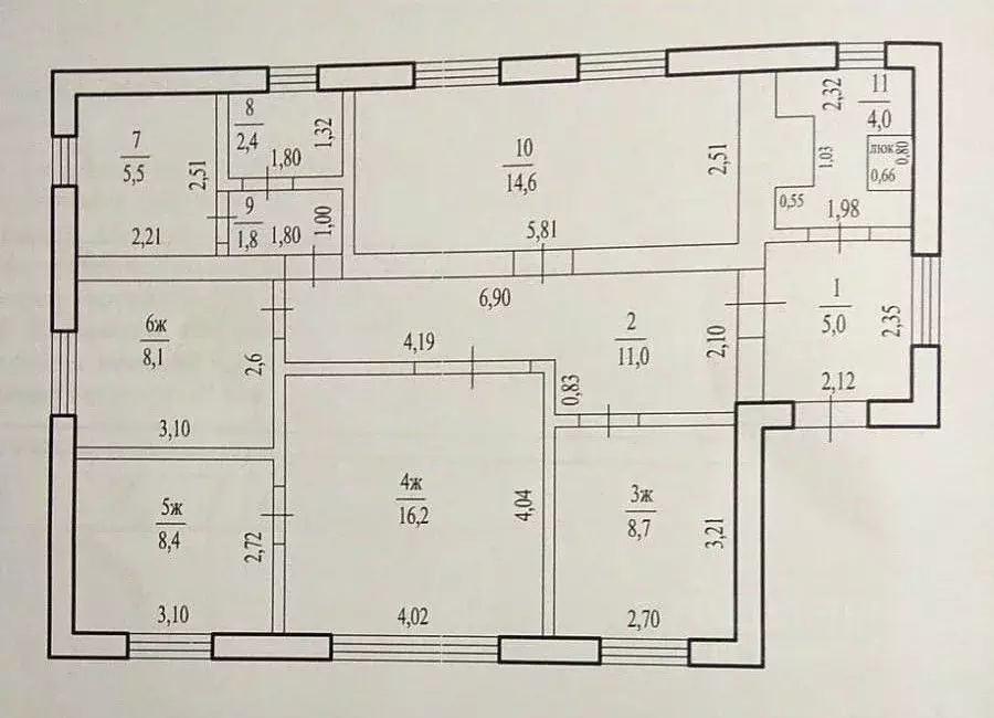 Дом в Оренбургская область, Оренбургский район, с. Нежинка Юбилейная ... - Фото 2