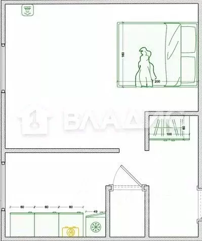 1-к кв. Краснодарский край, Новороссийск ул. Новороссийской ... - Фото 2
