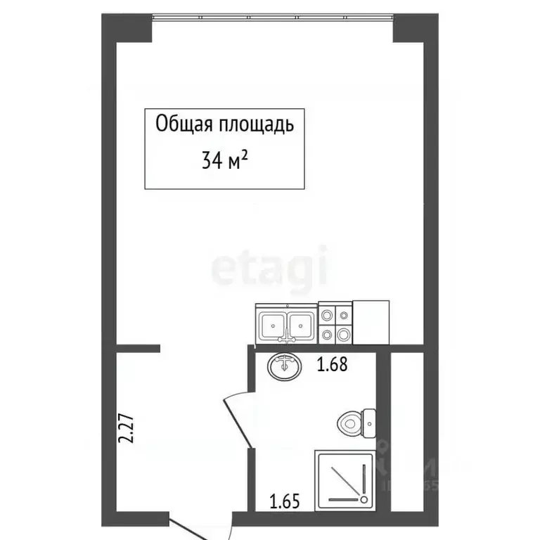 Студия Новосибирская область, Новосибирск ул. Татьяны Снежиной, 39 ... - Фото 2