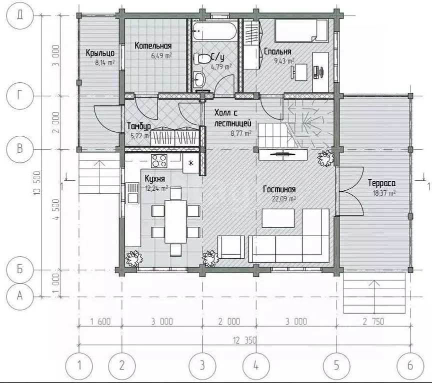 Дом в Тверская область, Калининский муниципальный округ, д. Игнатово  ... - Фото 2