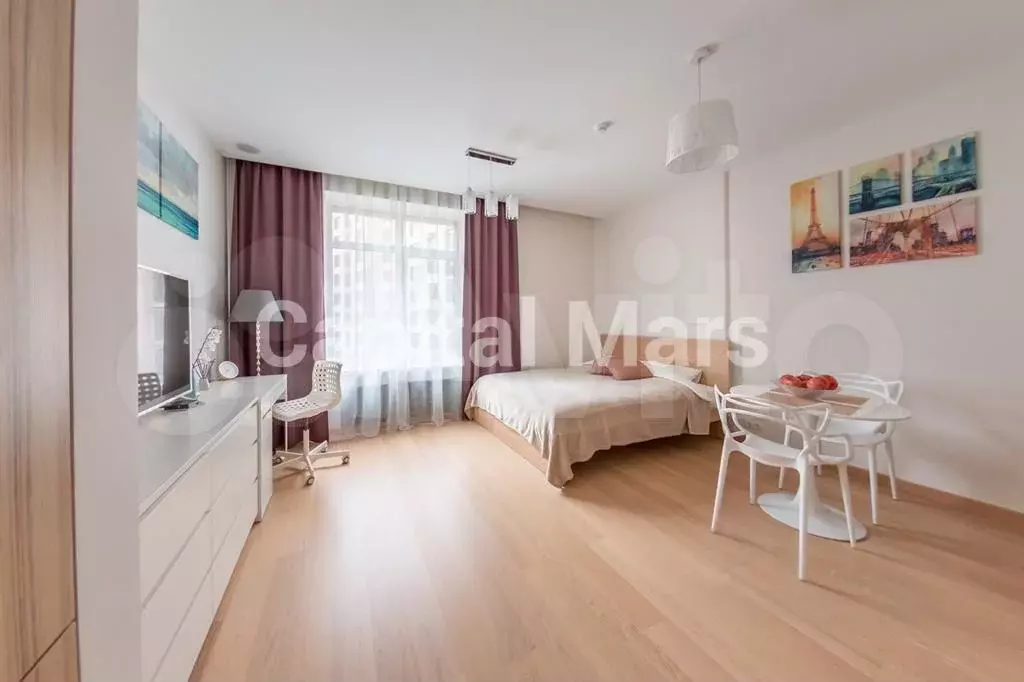 1-к. квартира, 30 м, 7/16 эт. - Фото 1