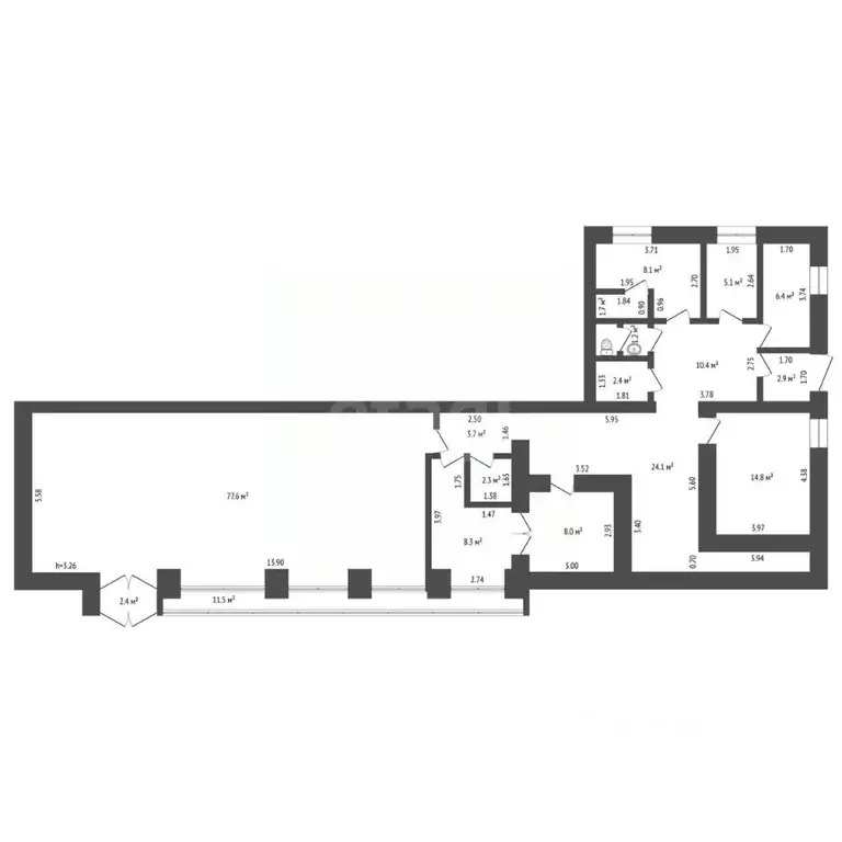 Помещение свободного назначения в Владимирская область, Ковров ул. ... - Фото 2