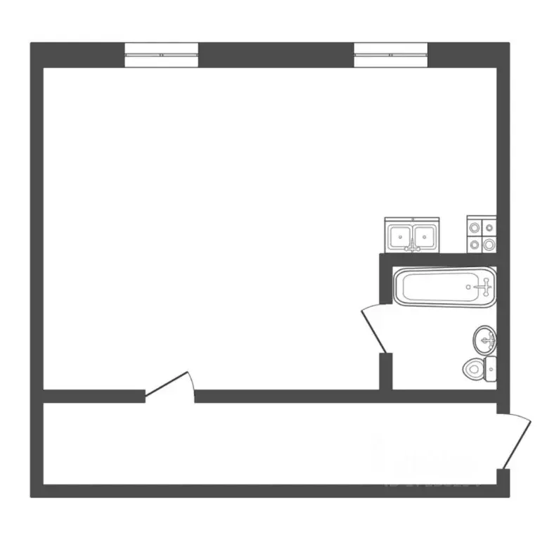 2-к кв. Тюменская область, Тюмень ул. Муравленко, 9 (63.8 м) - Фото 2