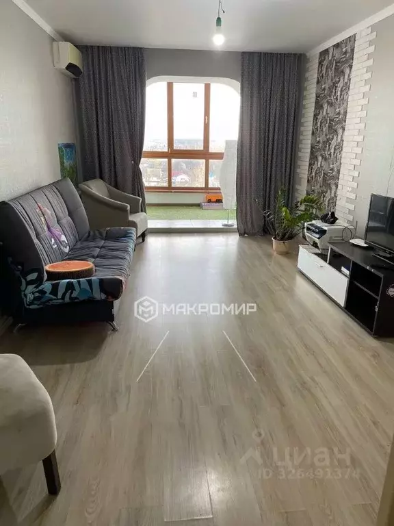 1-к кв. Брянская область, Брянск ул. Красных Партизан, 9/1 (51.88 м) - Фото 2