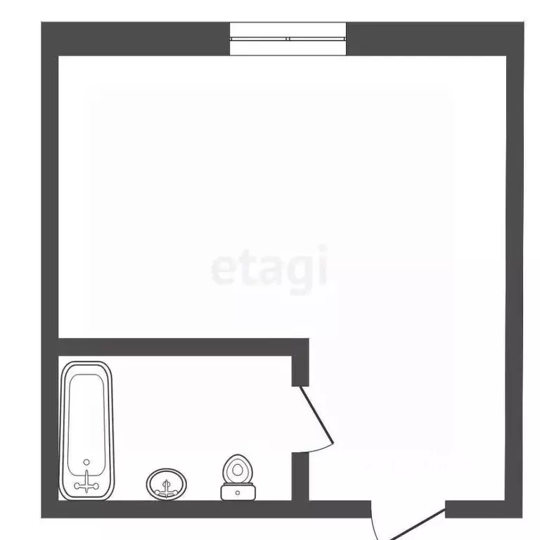 Студия Москва ул. Перерва, 8С1 (22.6 м) - Фото 2