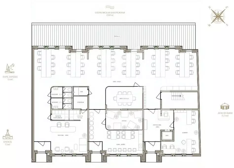 Помещение свободного назначения в Москва Большая Татарская ул., 23 ... - Фото 2