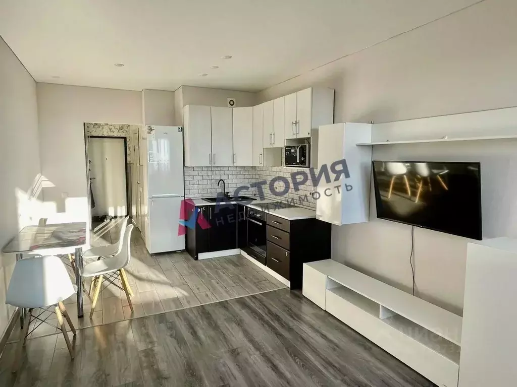 Студия Тульская область, Тула Новомосковская ул., 16 (32.0 м) - Фото 1