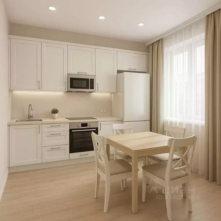 3-к кв. Новосибирская область, Новосибирск ул. Плющихинская, 1 (87.39 ... - Фото 1