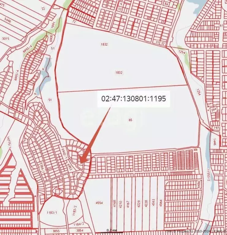 Участок в Башкортостан, Уфимский район, Русско-Юрмашский сельсовет, ... - Фото 1