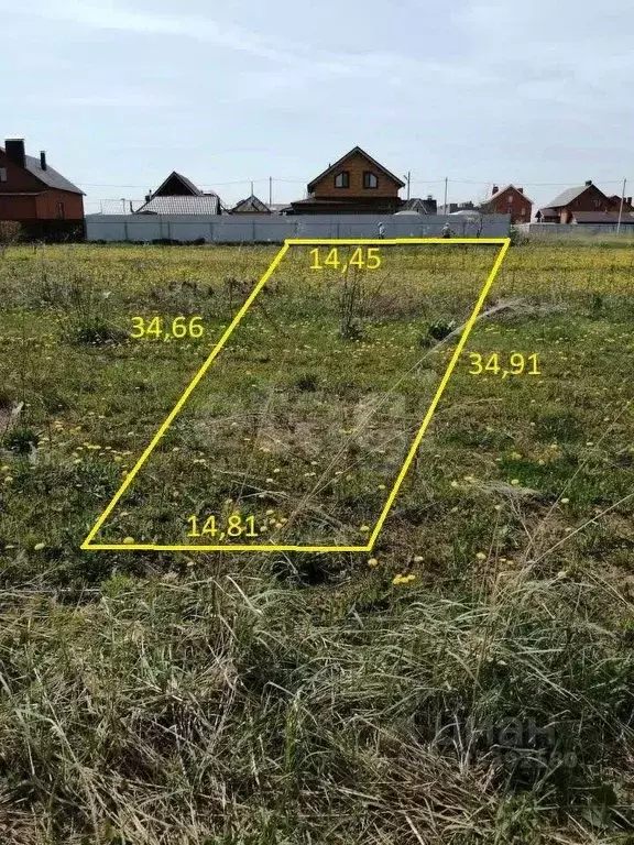 Участок в Татарстан, Казань Чебакса жилмассив,  (5.2 сот.) - Фото 1