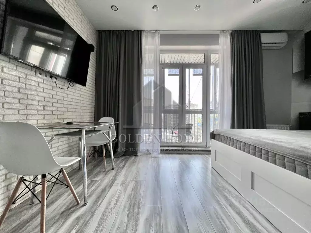 Студия Санкт-Петербург ул. Среднерогатская, 10к1 (30.0 м) - Фото 1