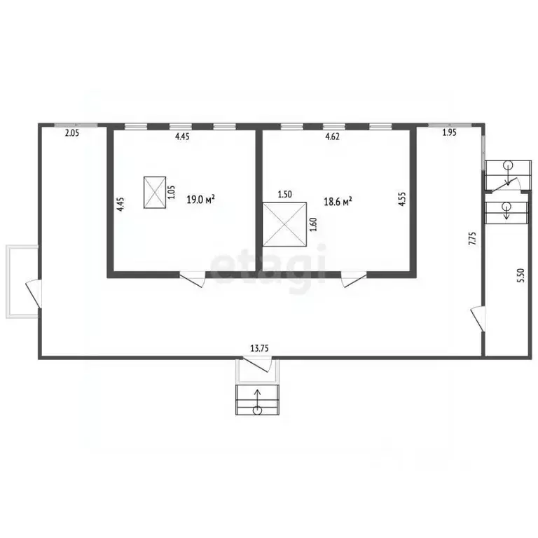 Дом в Владимирская область, Муром Меленковская ул., 22 (60 м) - Фото 2