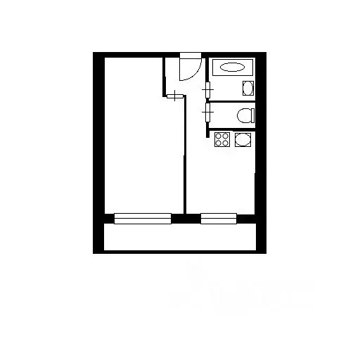 1-к кв. Московская область, Люберцы Городок А мкр, ул. 3-е Почтовое ... - Фото 2