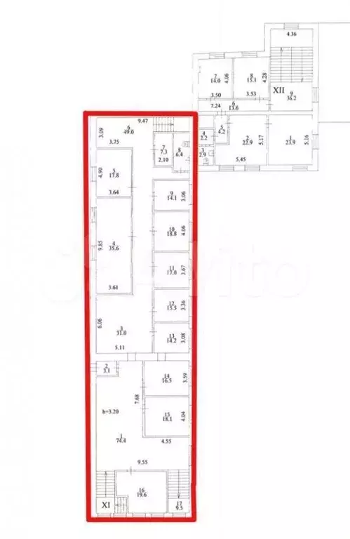 Аренда офиса 970 м2 м. Чкаловская в цао в - Фото 1