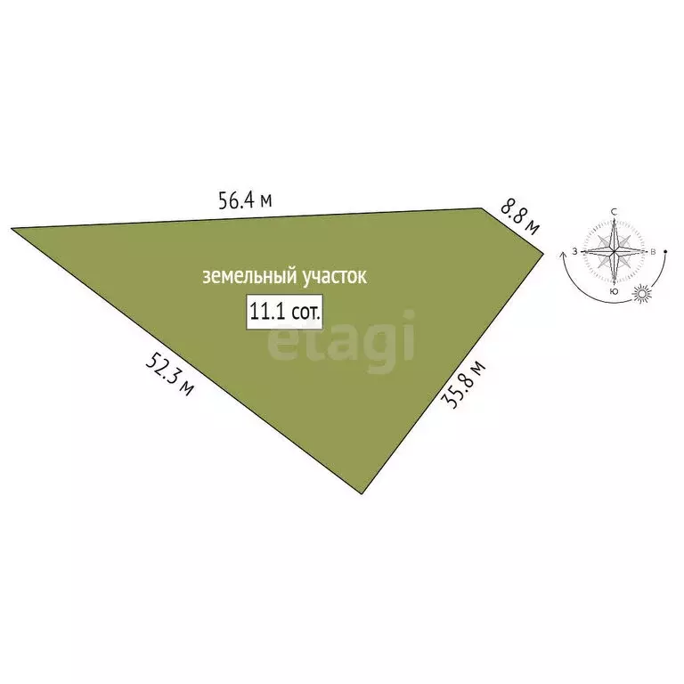 Участок в деревня Аннолово, улица Свиридова (11 м) - Фото 1