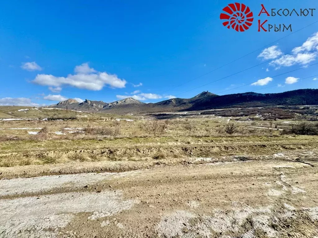 Участок в Крым, Феодосия муниципальный округ, Коктебель пгт  (8.0 ... - Фото 1