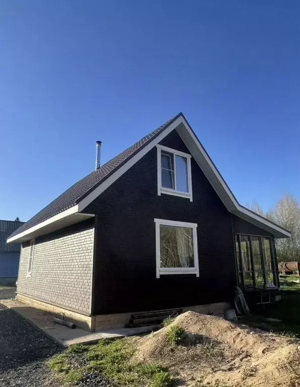 Дом в Псковская область, Гдовский район, Юшкинская волость, д. ... - Фото 1