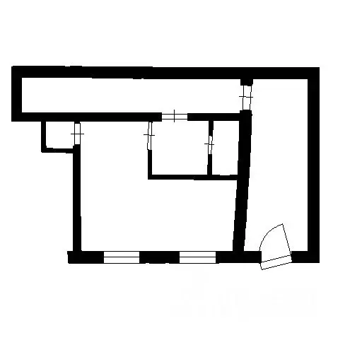 1-к кв. Самарская область, Новокуйбышевск ул. Миронова, 35 (23.6 м) - Фото 2
